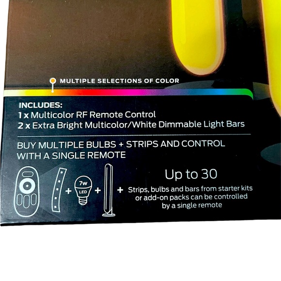 🔥2 LED Bar Light Kit with remote🔥 - Picture 4 of 5